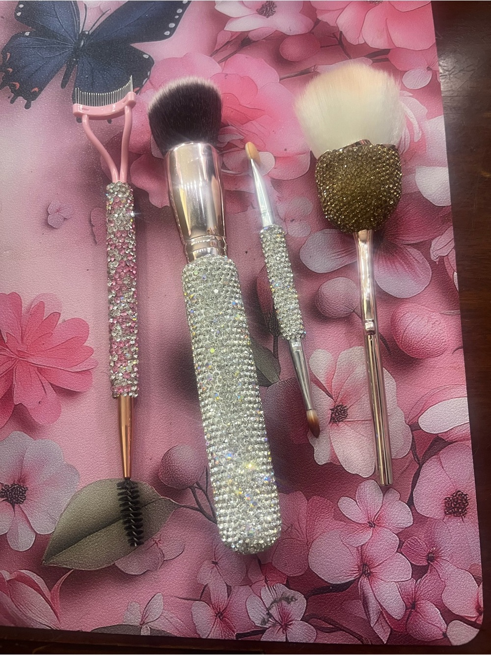Rhinestone makeup tools